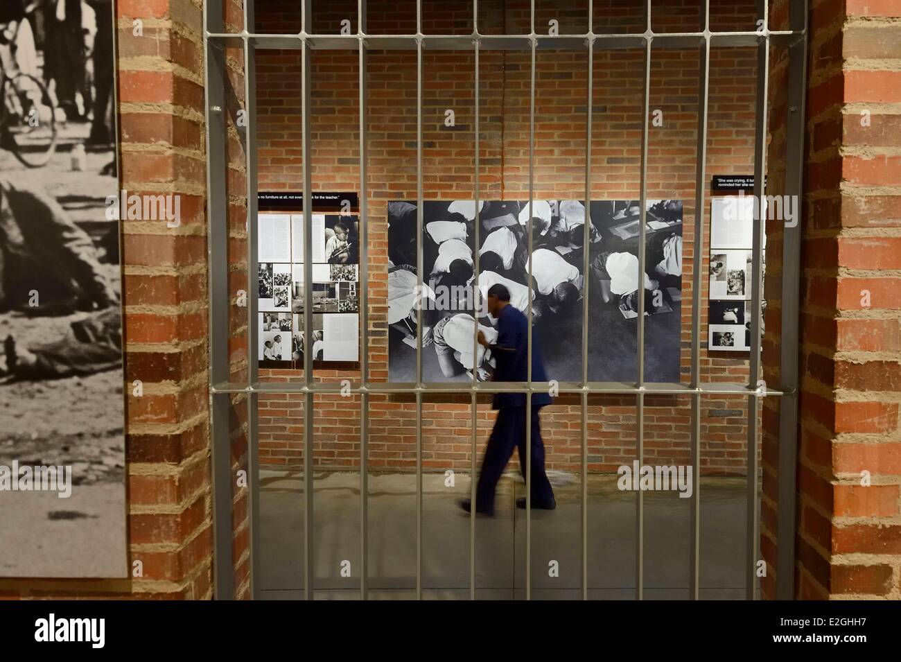 South Africa Gauteng province Johannesburg Apartheid Museum Stock Photo