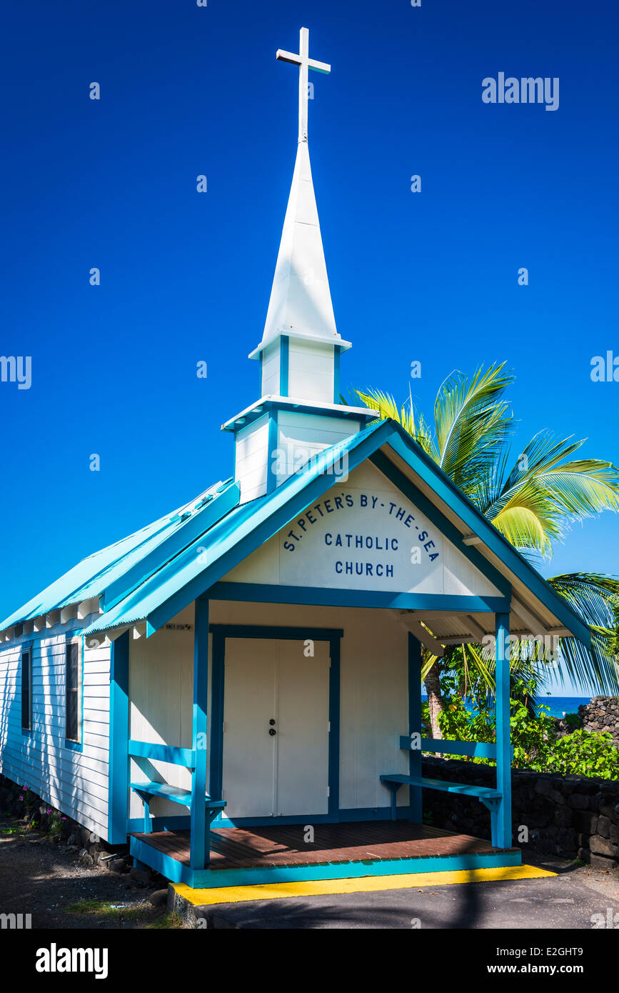 St. Peter's Catholic Church, KailuaKona, The Big Island, Hawaii USA Stock Photo Alamy