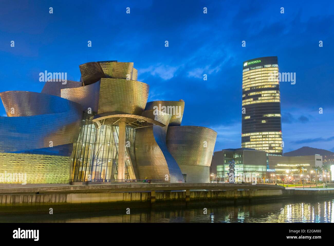 Spain Basque Country Region Vizcaya Province Bilbao Guggenheim Museum ...