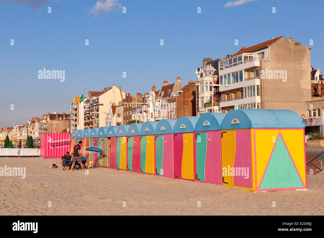 Malo Les Bains Beach Stock Photos Malo Les Bains Beach