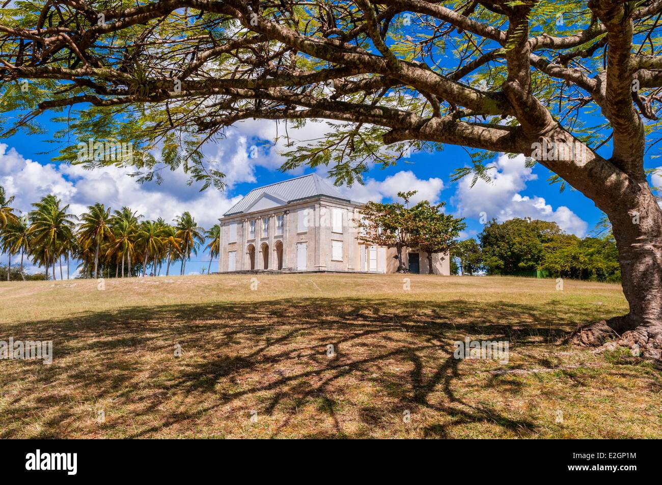 France Guadeloupe French West Indies Marie Galante Grand Bourg Habitation Murat Or Chateau Murat Largest Sugar Plantations In Guadeloupe In 19th Century Stock Photo Alamy