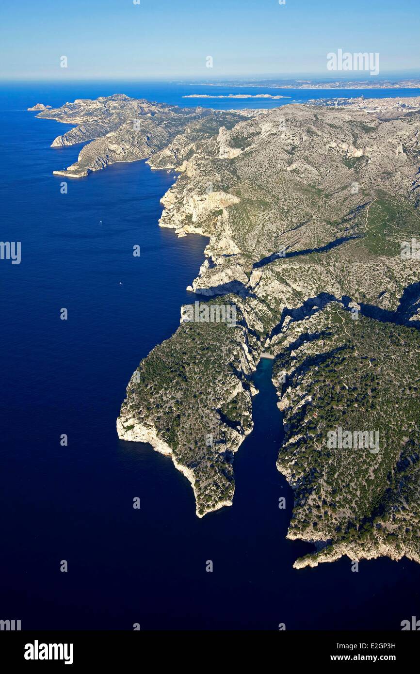 France Bouches du Rhone National Park of Calanques Marseille 2013 ...