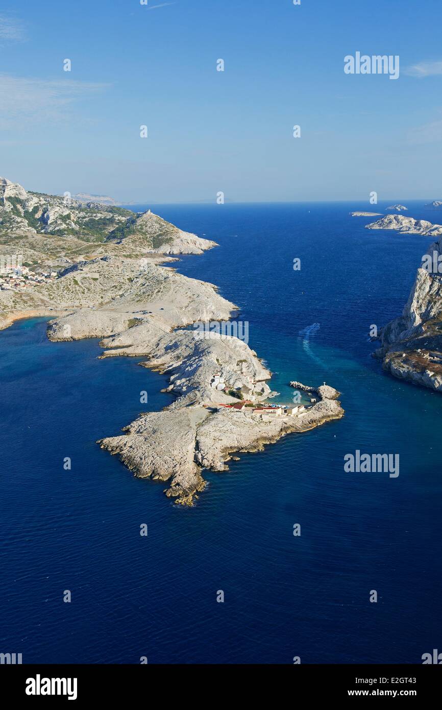 Port Riou France Bouches du Rhone Marseille European capital of culture 2013 Parc ...