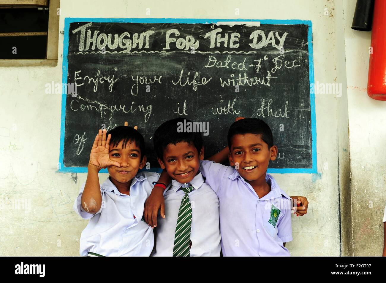School blackboard classroom india High Resolution Stock Photography and