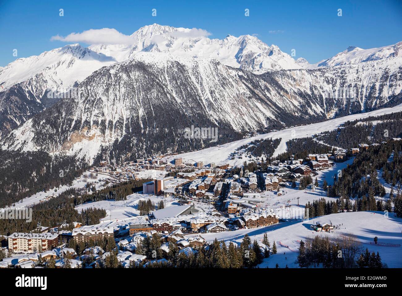 Courchevel, France, 1980 - The ski resort 