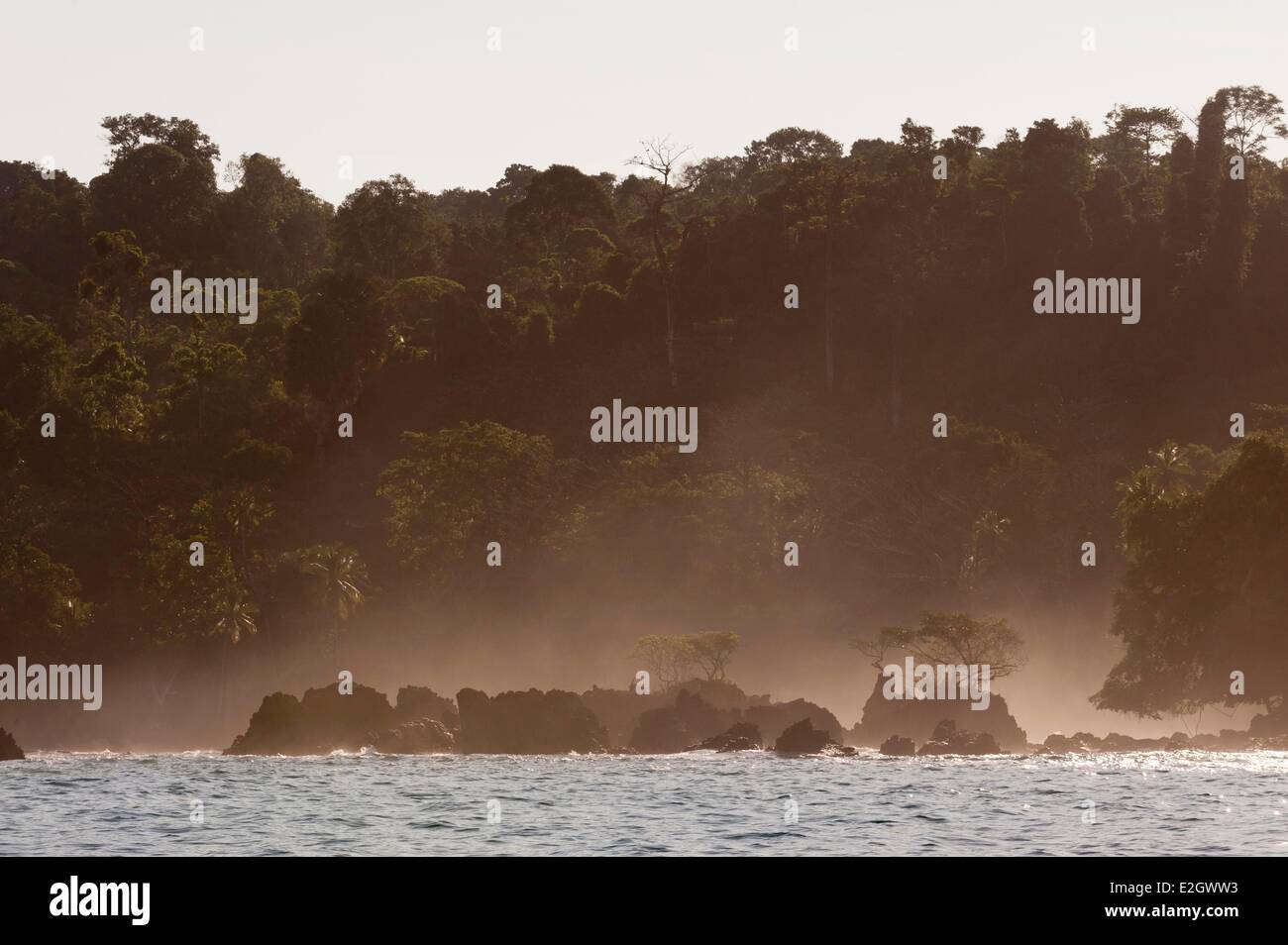 Costa Rica Osa peninsula Corcovado National Park Stock Photo