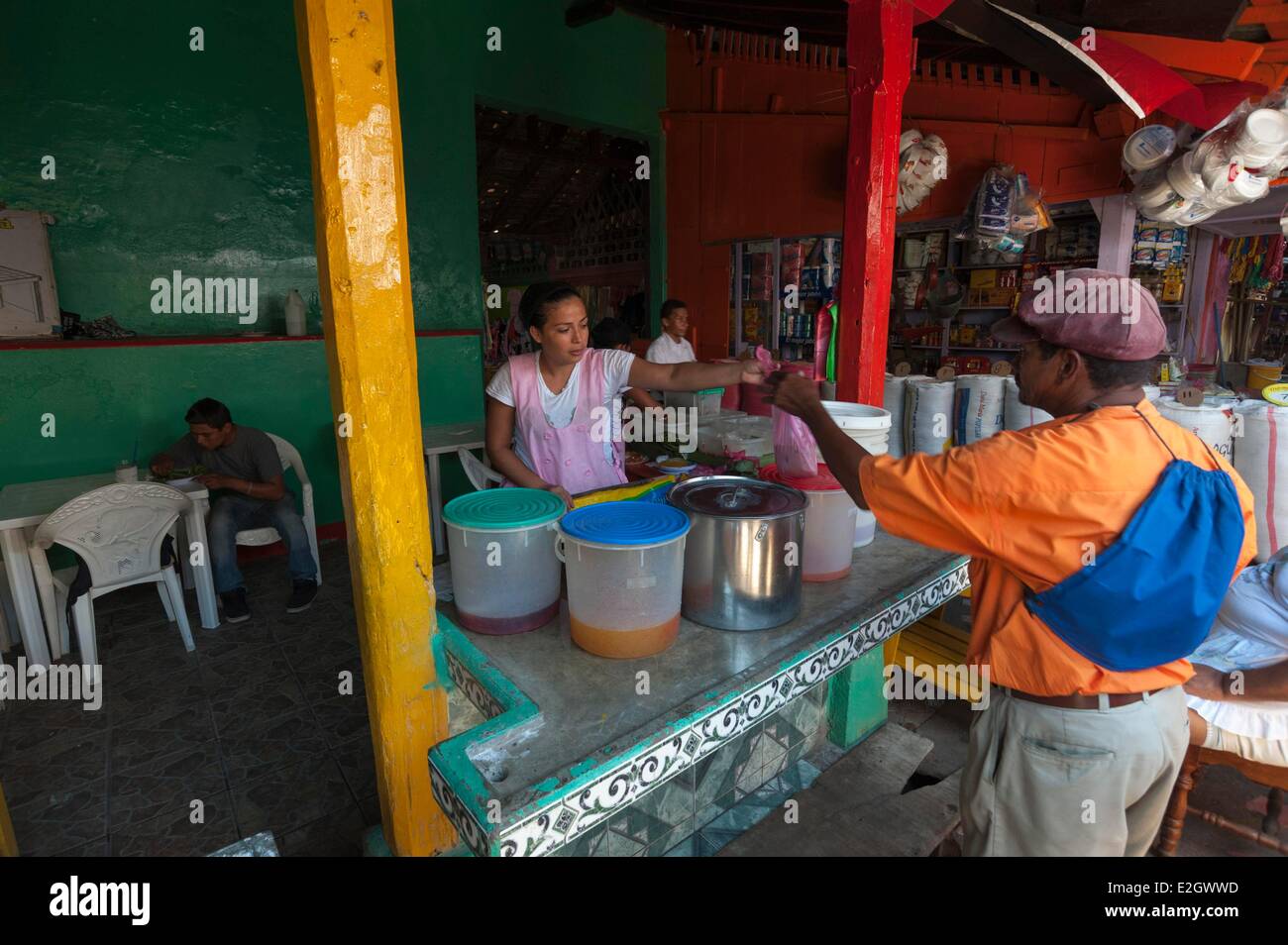 Nicaragua Granada Local market Stock Photo