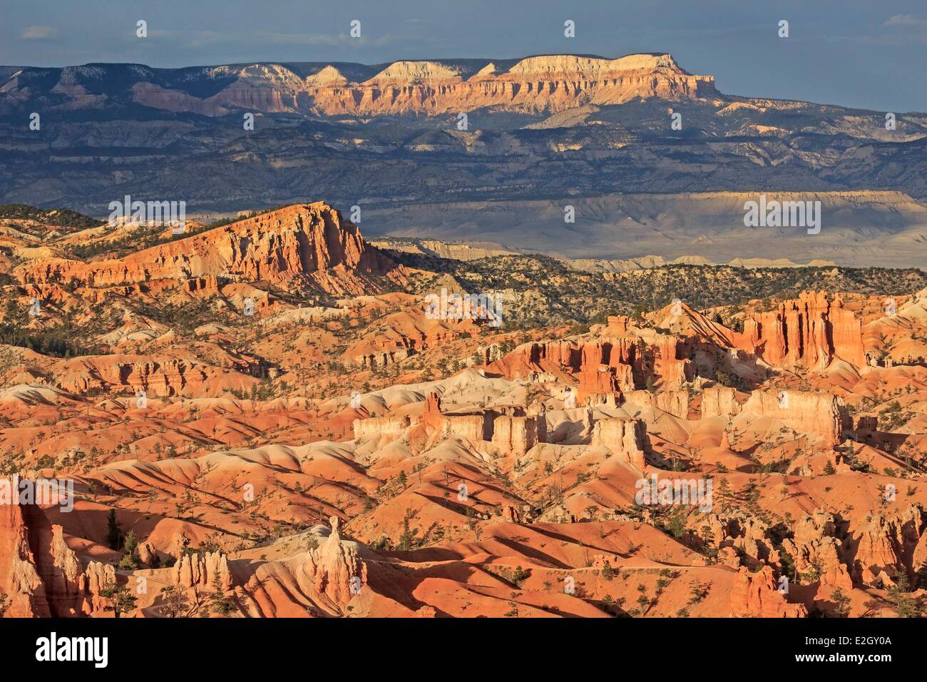 United States Utah Colorado Plateau Bryce Canyon National Park view sunset point Stock Photo