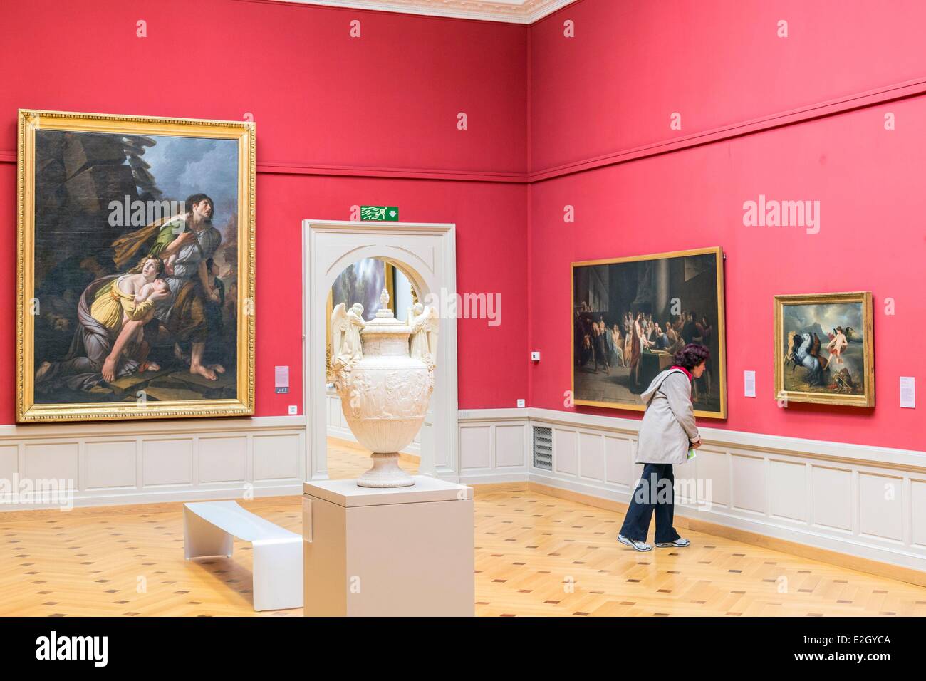 Switzerland Geneva art and history museum opened in 1910 paintings of