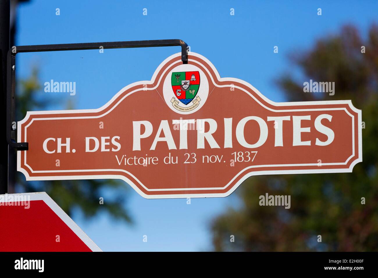 Canada Quebec province Monteregie tourist route of Richelieu Saint