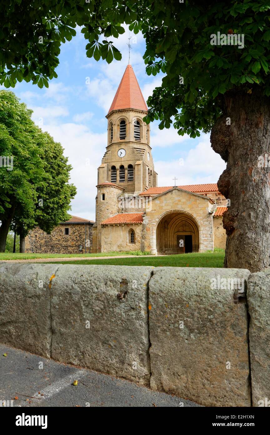 France Puy de Dome Allier Valley village Stock Photo Alamy