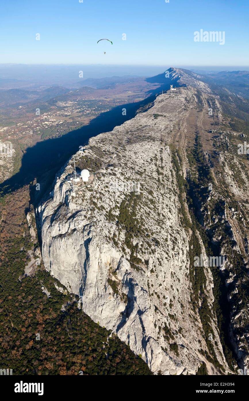 France Bouches du Rhone Sainte Baume massif Bertagne peak at 1,042 m
