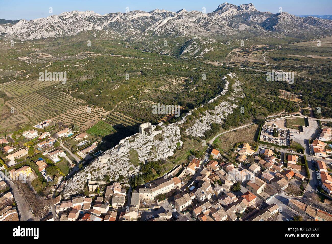 France Bouches Du Rhone Massif Des Alpilles Natural Regional Park Of ...