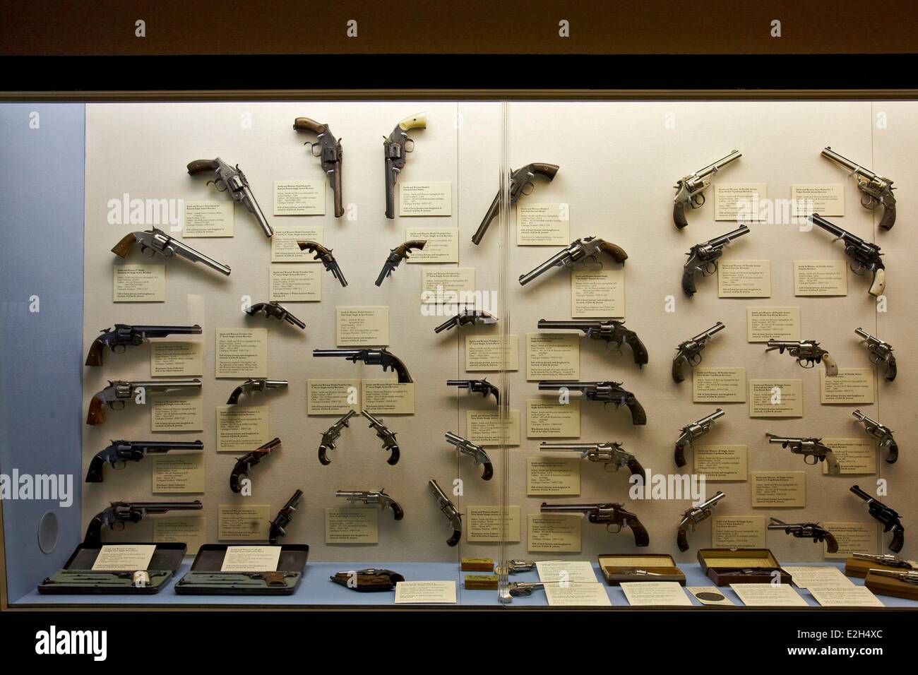 United States Wyoming Cody gun museum Stock Photo Alamy