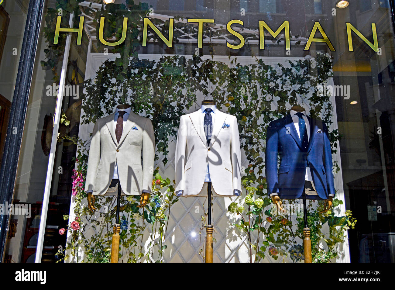 Bespoke Tailors on Savile Row, Mayfair, City of Westminster, London, England, United Kingdom