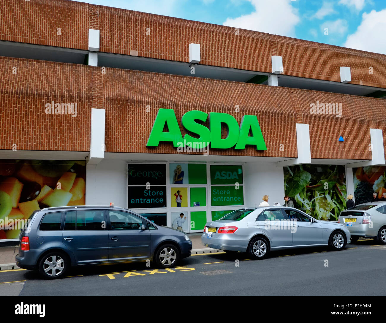 Asda Superstore Arnold Nottingham England UK Stock Photo Alamy