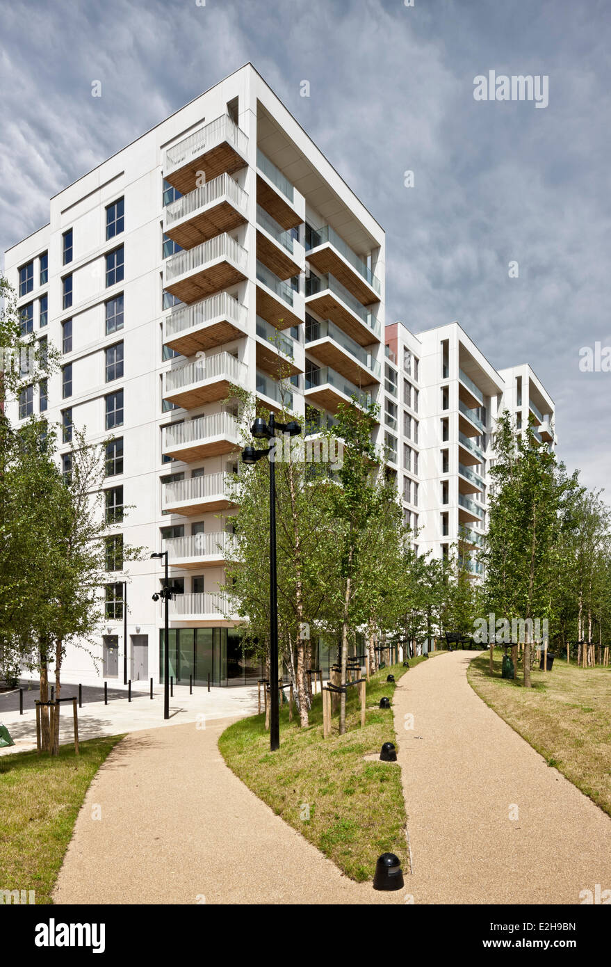 East Village London, London, United Kingdom. Architect Fletcher Priest Architects LLP, 2014