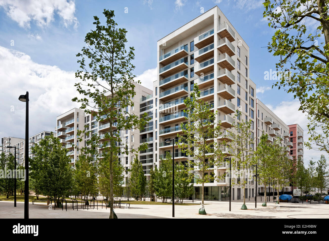 East Village London, London, United Kingdom. Architect Fletcher Priest