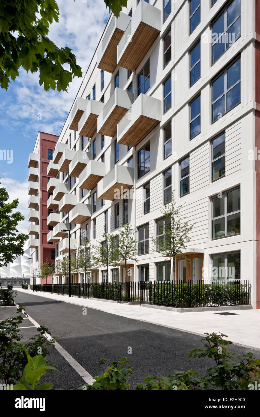 East Village London, London, United Kingdom. Architect Fletcher Priest Architects LLP, 2014