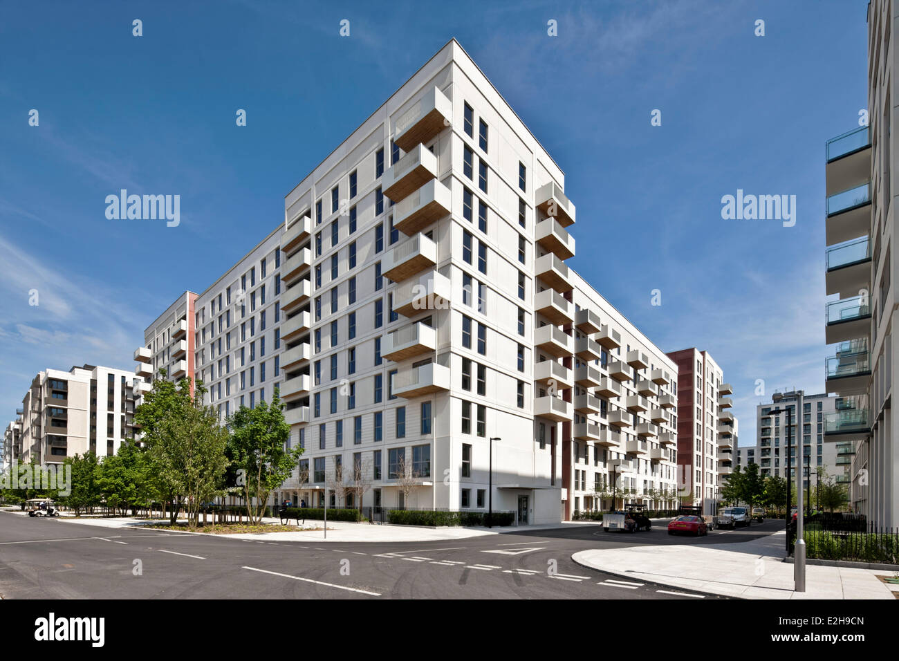 East Village London, London, United Kingdom. Architect Fletcher Priest