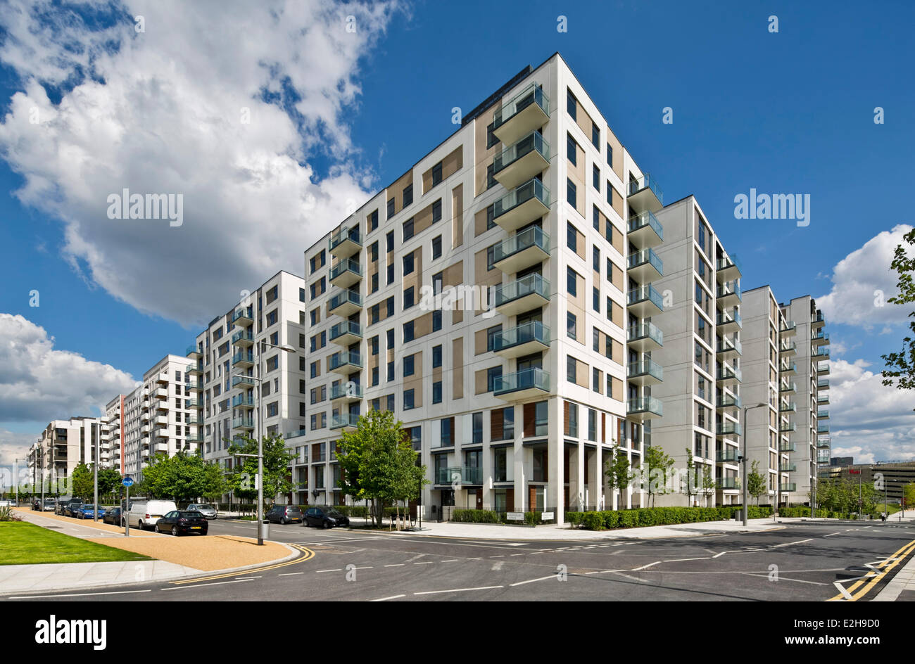 East Village London, London, United Kingdom. Architect Fletcher Priest Architects LLP, 2014