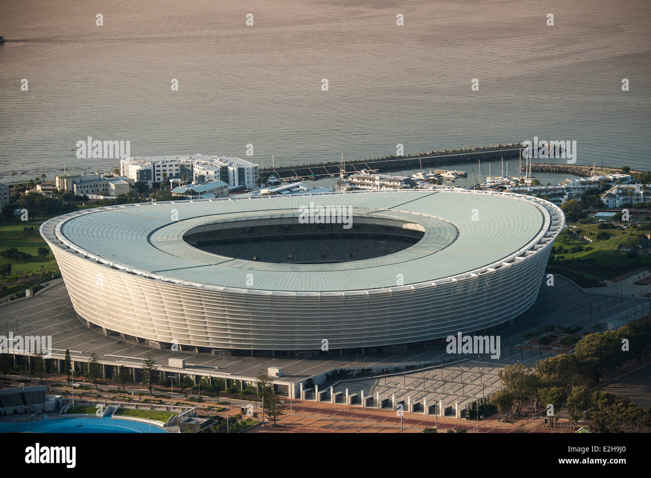 Green Point Stadium from Signal Hill, Cape Town, Western Cape, South