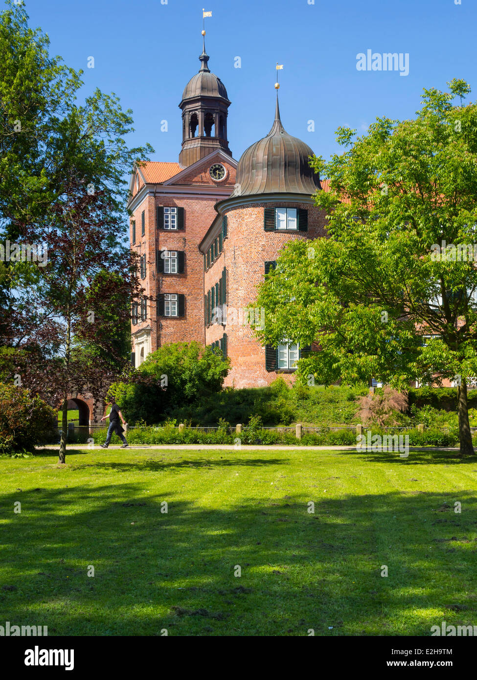 Eutin Castle moated castle, Eutin, Schleswig-Holstein, Germany Stock Photo