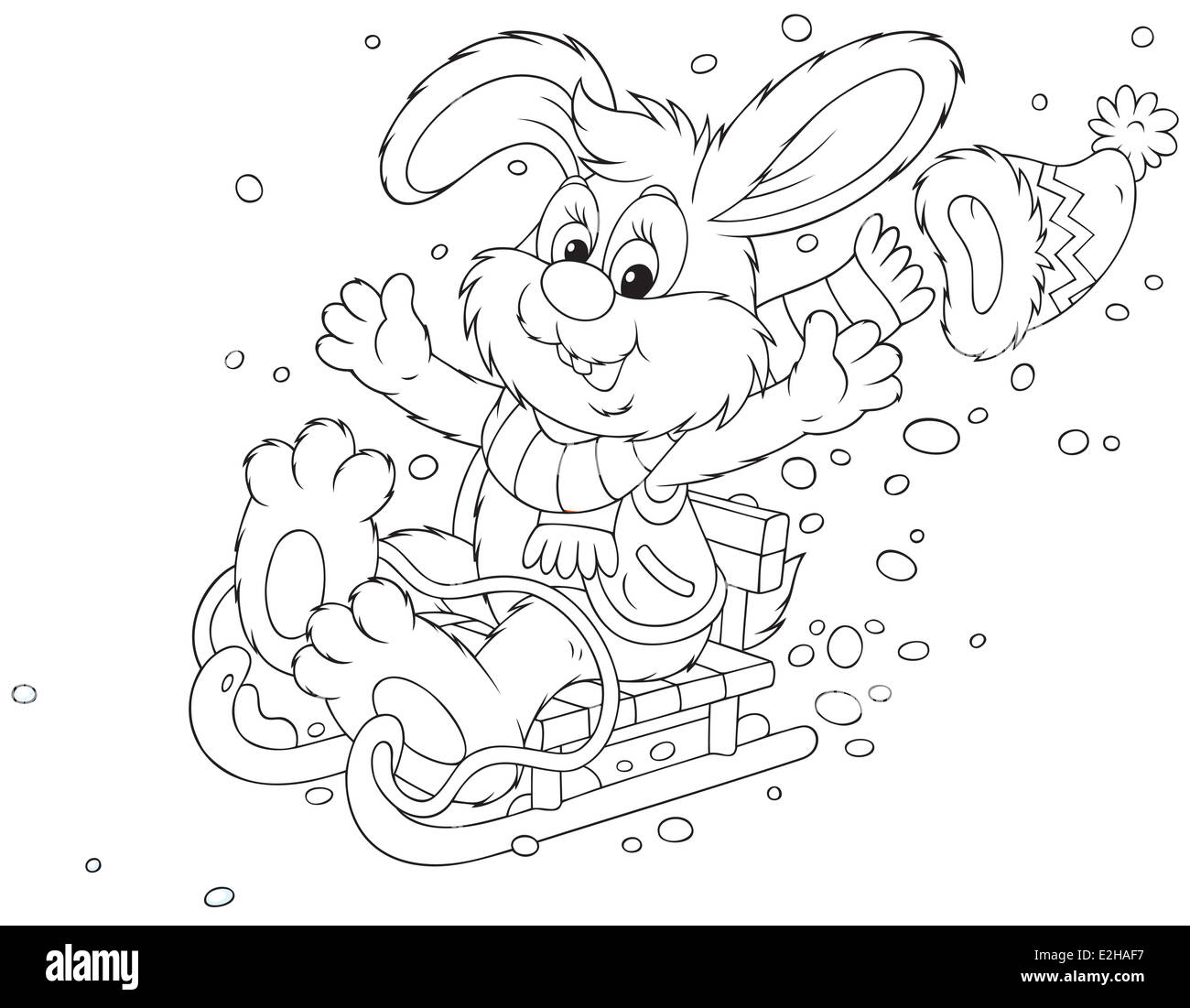 Rabbit games Black and White Stock Photos & Images - Alamy