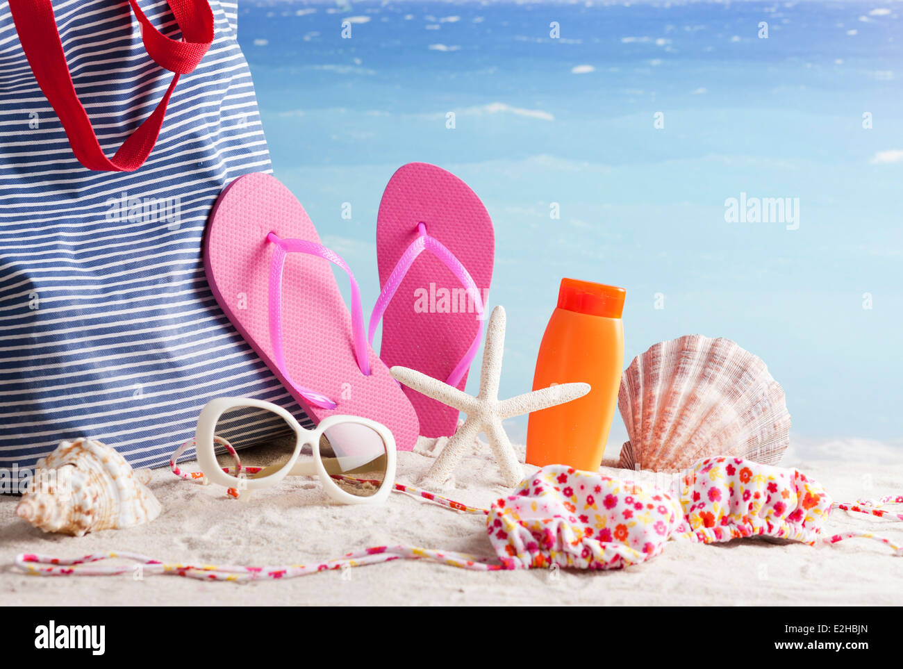 Vacations beach concept hi-res stock photography and images - Alamy