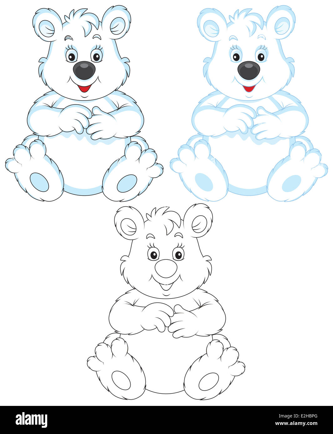 Polar bear clipart hi-res stock photography and images - Alamy