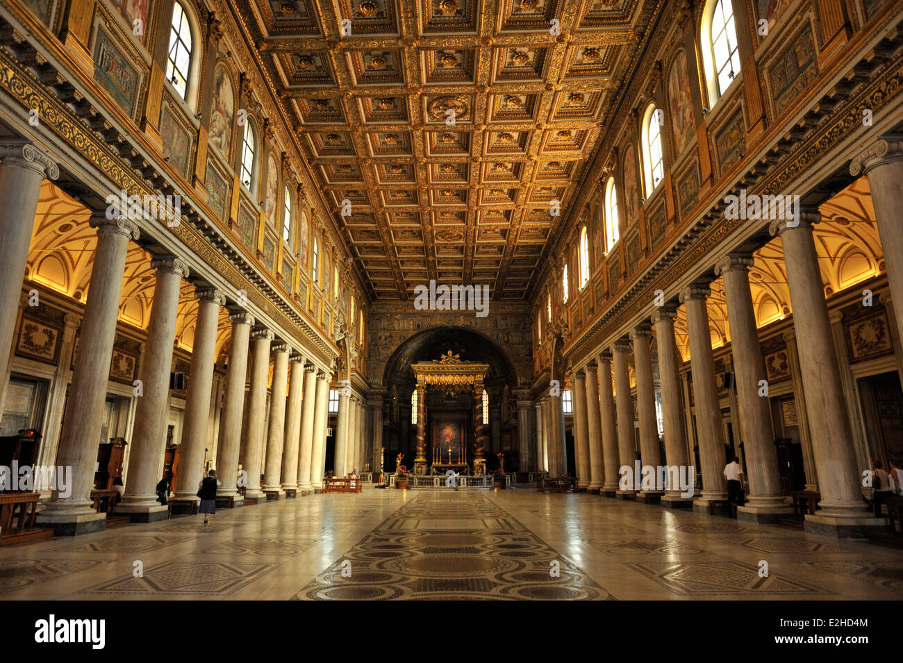 italy, rome, basilica di santa maria maggiore, st mary major Stock Photo