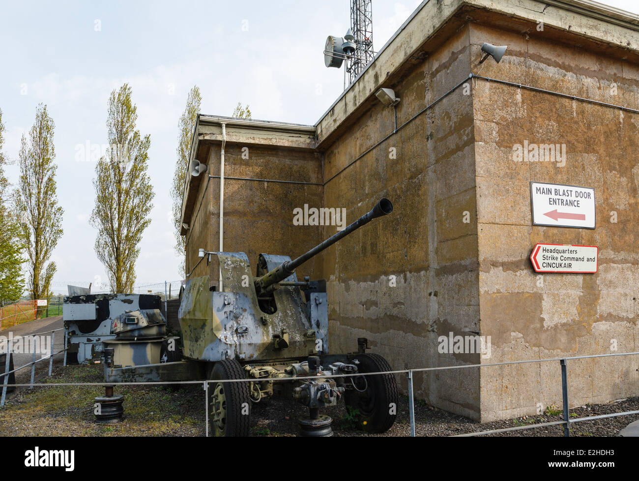 The Secret Bunker, Hack Green, near Nantwich, Cheshire Stock Photo