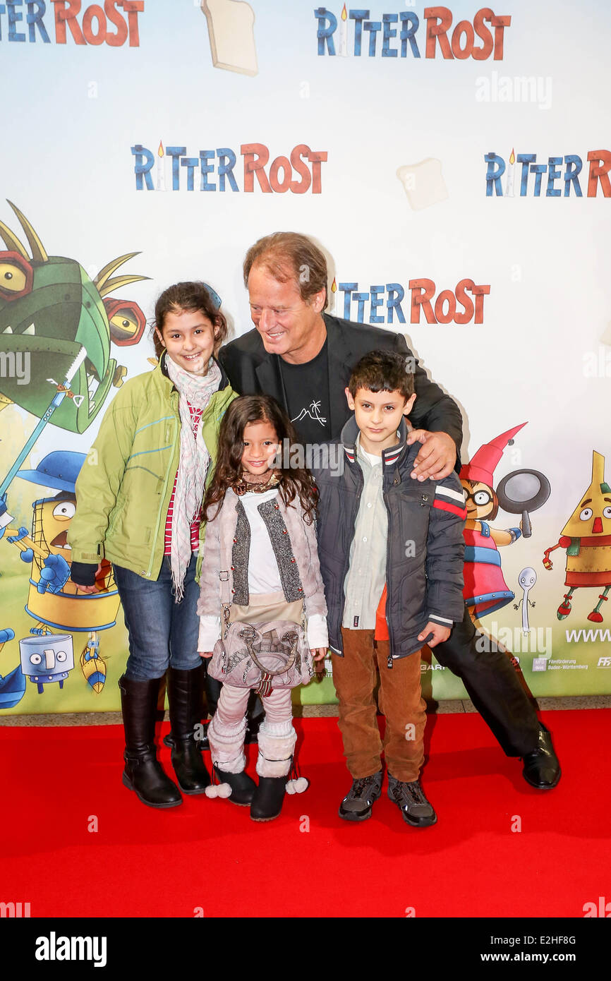 Tom Gerhardt and guests at 'Ritter Rost' premiere at Mathäser movie