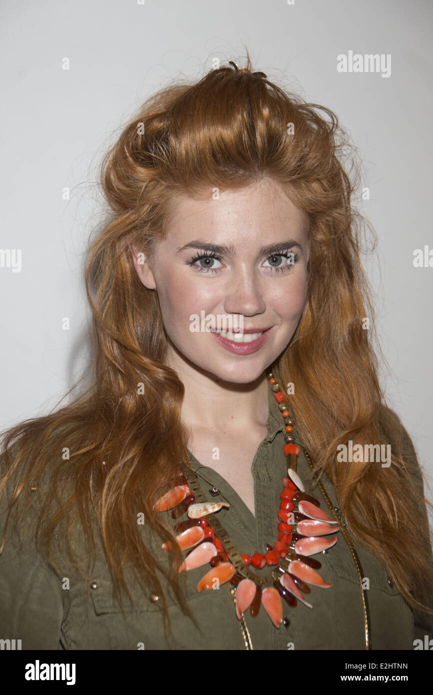 Palina Rojinski at a photocall promoting SWR/ARTE TV series Zeit der ...
