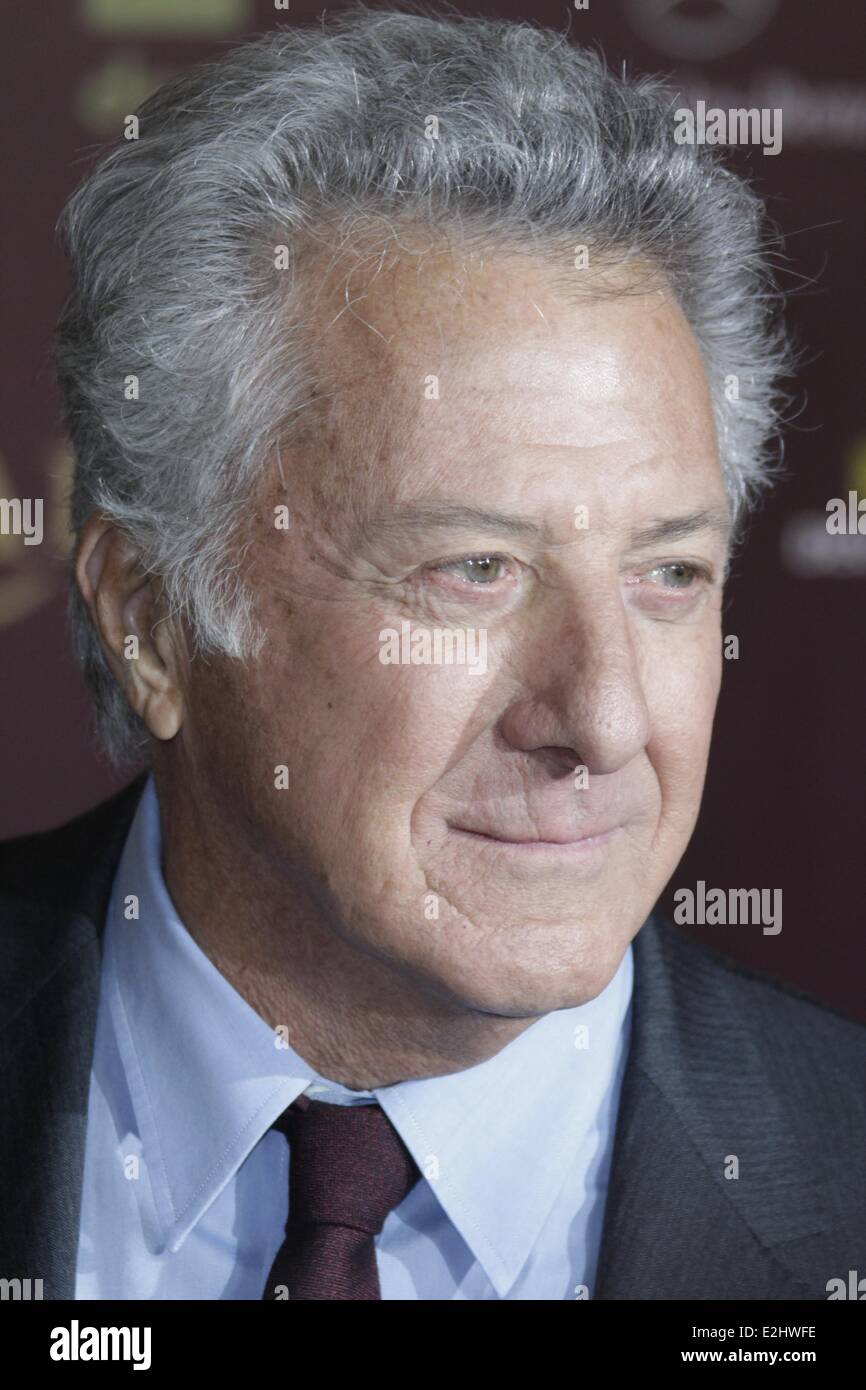 Dustin Hoffman at the German premiere of Quartett at Deutsche Oper