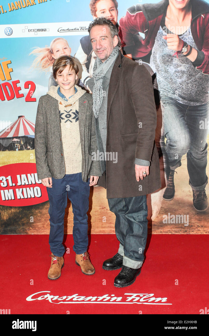 Kristo Ferkic, Heio von Stetten at the Fuenf Freunde 2 premiere at