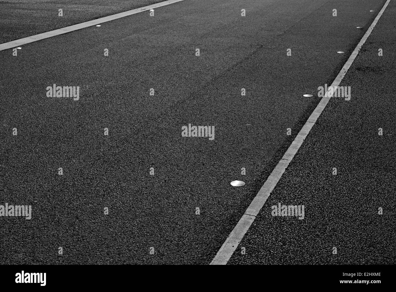 Paved road, full frame Stock Photo