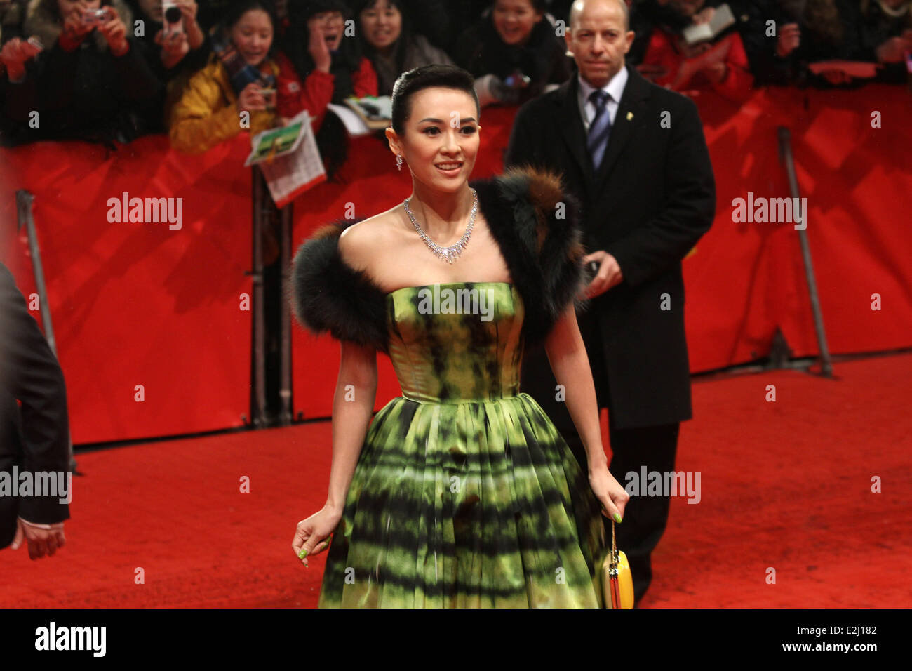 Zhang Ziyi at the 63rd Berlin International Film Festival (Berlinale) - Yi Dai Zong Shi/The Grandmaster premiere and festival op Stock Photo