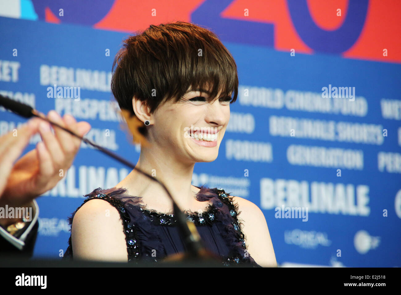 Anne Hathaway at the 63rd annual Berlin International Film Festival