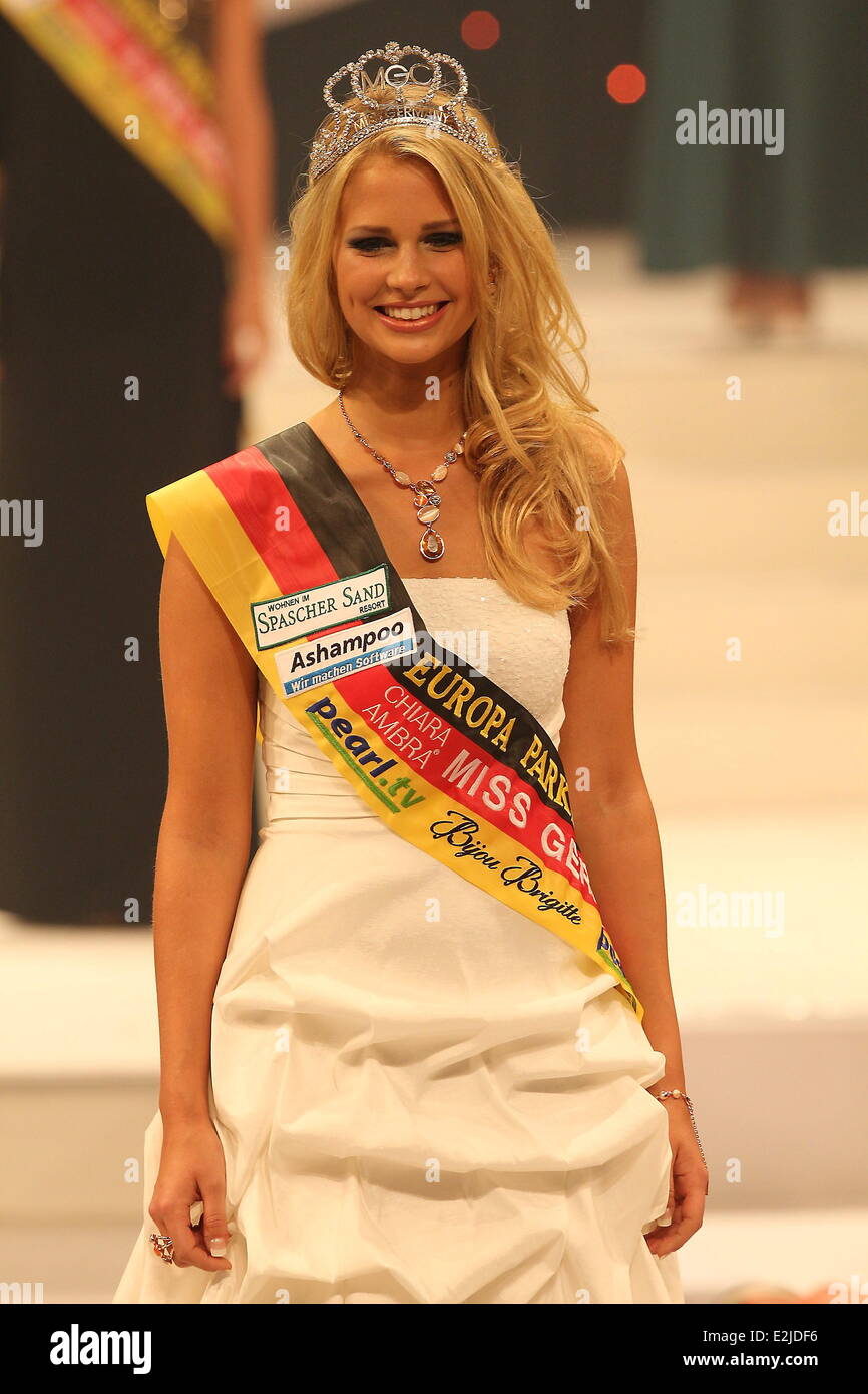 Caroline Noeding at Miss Germany 2013 beauty pageant at Europa-Park.  Where: Rust, Germany When: 23 Feb 2013 Stock Photo