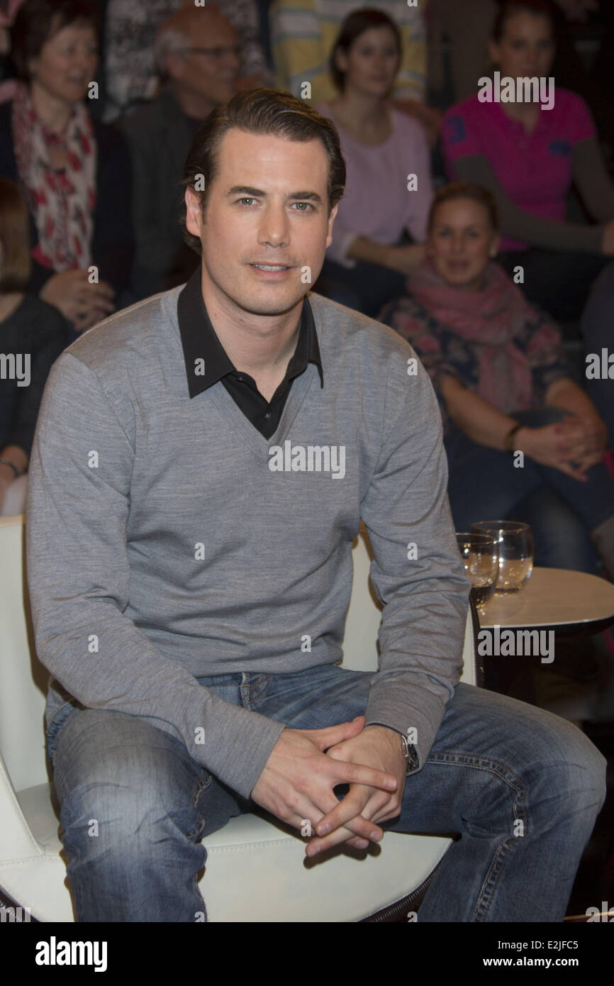 Lars Ricken on German ZDF talkshow Markus Lanz. Where: Hamburg, Germany ...