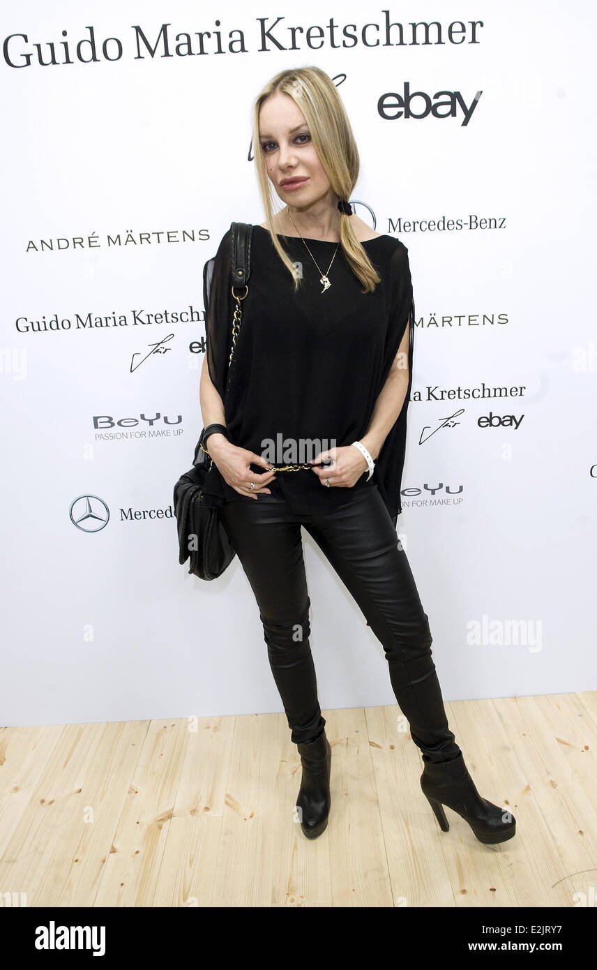 Xenia Seeberg at the launch of Guido Maria Kretschmer's exclusive ...