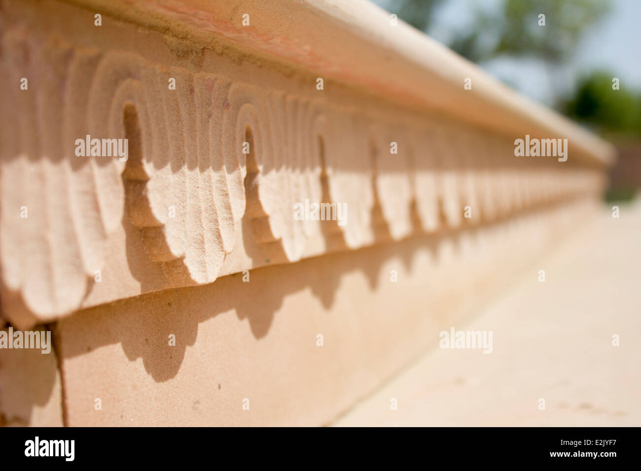 carving pattern in jain temple, ajmer, rajasthan Stock Photo - Alamy