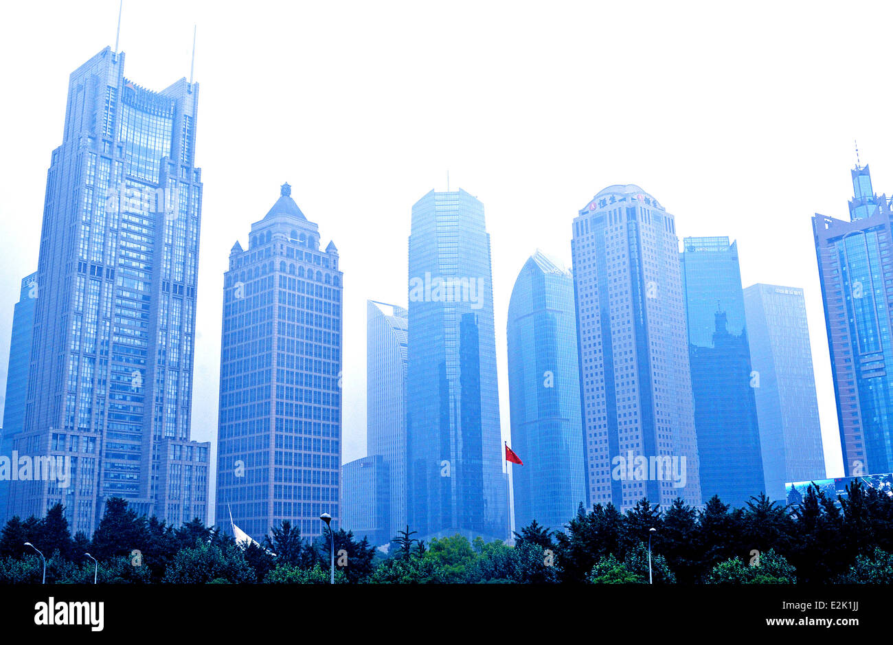 skyline Pudong Shanghai China Stock Photo - Alamy
