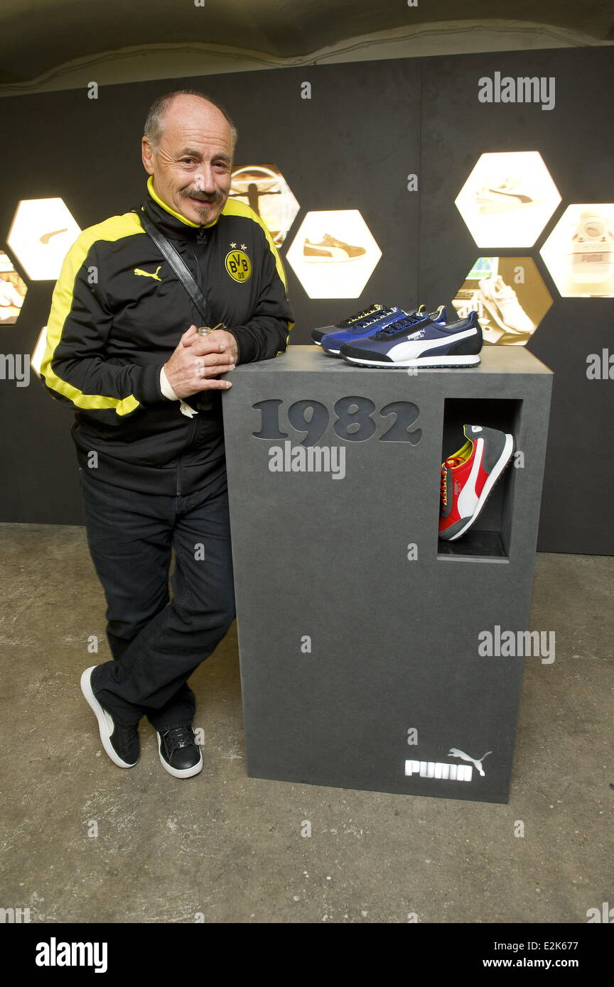 Helmut Fischer at Puma and Sneaker Freaker Running Book launch party at  FluxBau in Kreuzberg. Where: Berlin, Germany When: 05 May 2013 Stock Photo  - Alamy