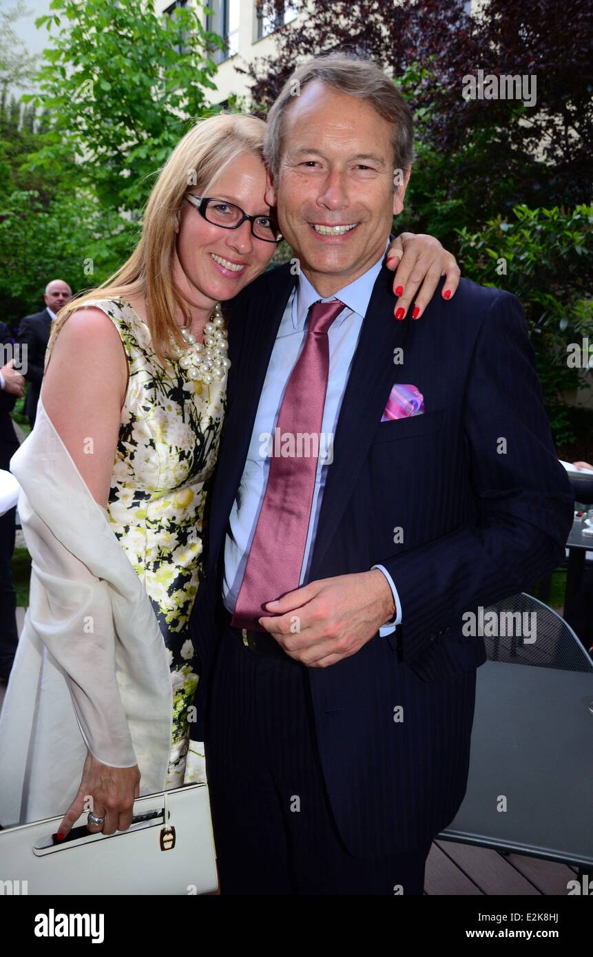 Birgitt and Ulrich Nussbaum at Gand Opening i31 Hotel at Invalidenstrasse.  Where: Berlin, Germany When: 15 May 2013 Stock Photo