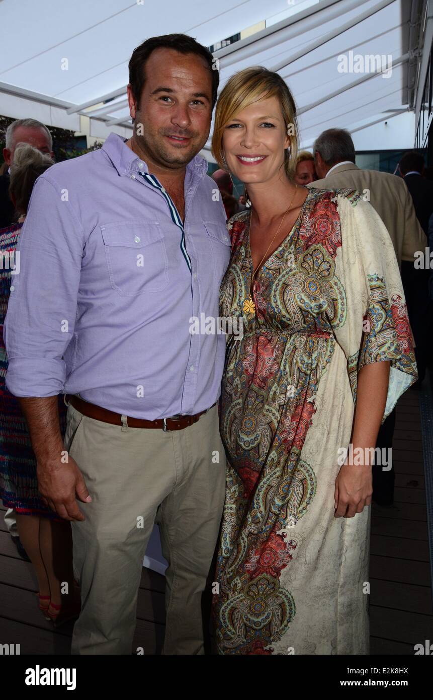 Verena Wriedt Pregnant And Her Boyfriend At Gand Opening I31 Hotel At Invalidenstrasse Where Berlin Germany When 15 May 201 Stock Photo Alamy