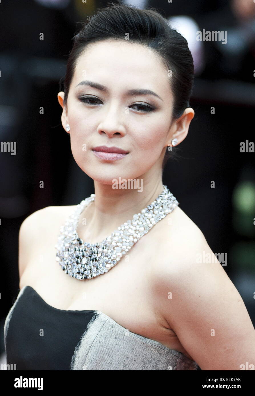 Zhang Ziyi at the The Bling Ring premiere during 66th Fim Festival Cannes.  Where: Cannes, France When: 16 May 2013 Stock Photo