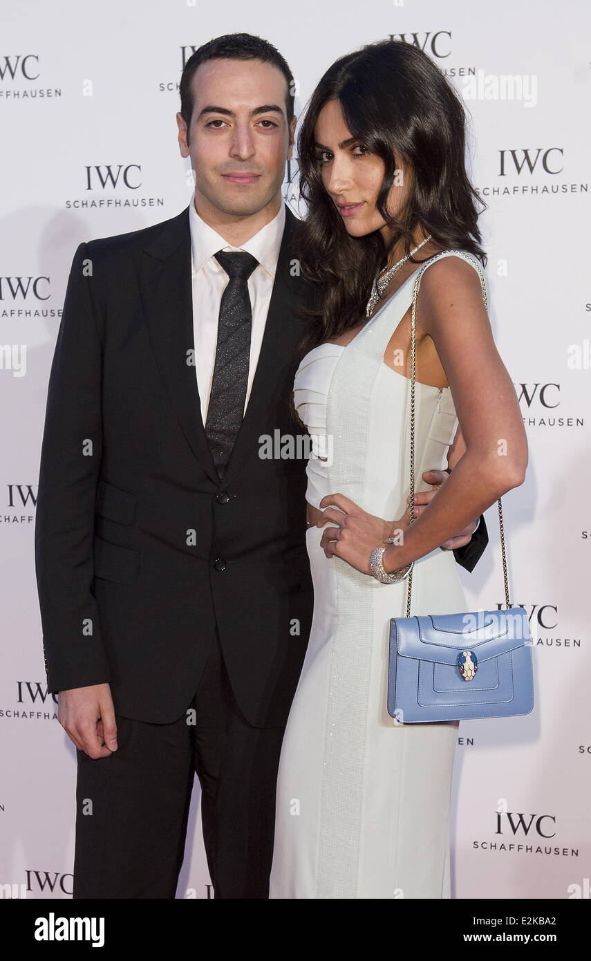 Mohammed Al Turki and Diala Makki at the IWC For The Love of Cinema event during the 66th Cannes
