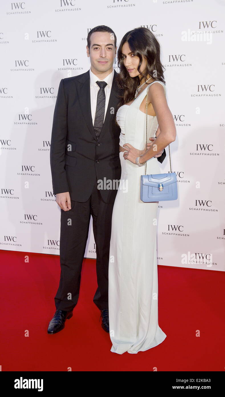 Mohammed Al Turki and Diala Makki at the IWC For The Love of Cinema event during the 66th Cannes